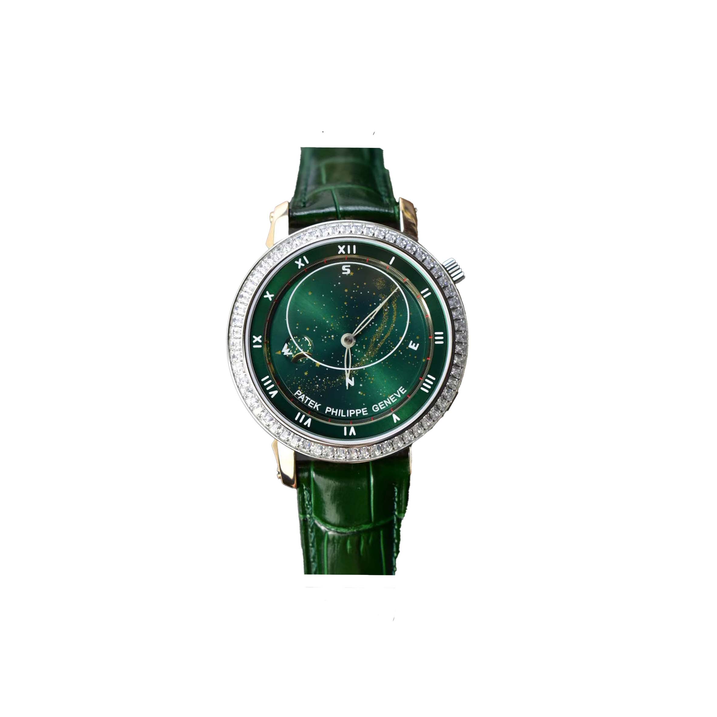 p**ek ph**ppe starry sky green F**e watch 5102r